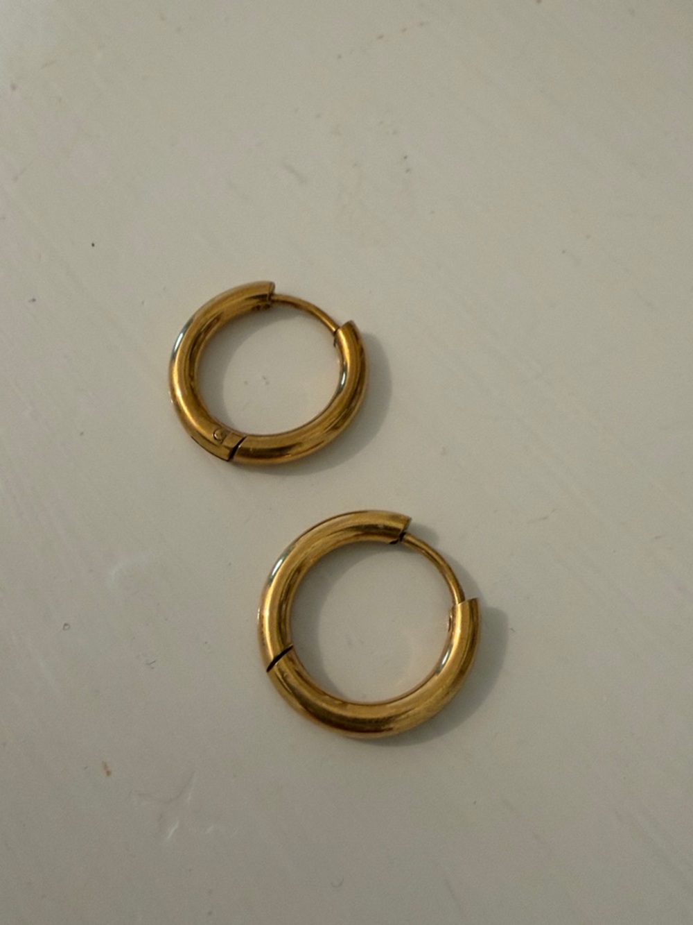 Pip Pop Post Endless Hoop Gold 8mm